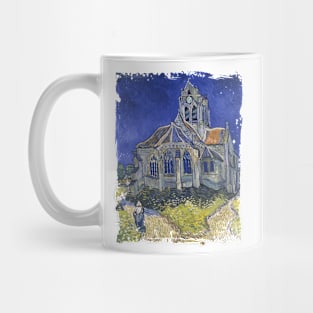 Vincent Van gogh The Church at AuversVincent Van gogh Mug